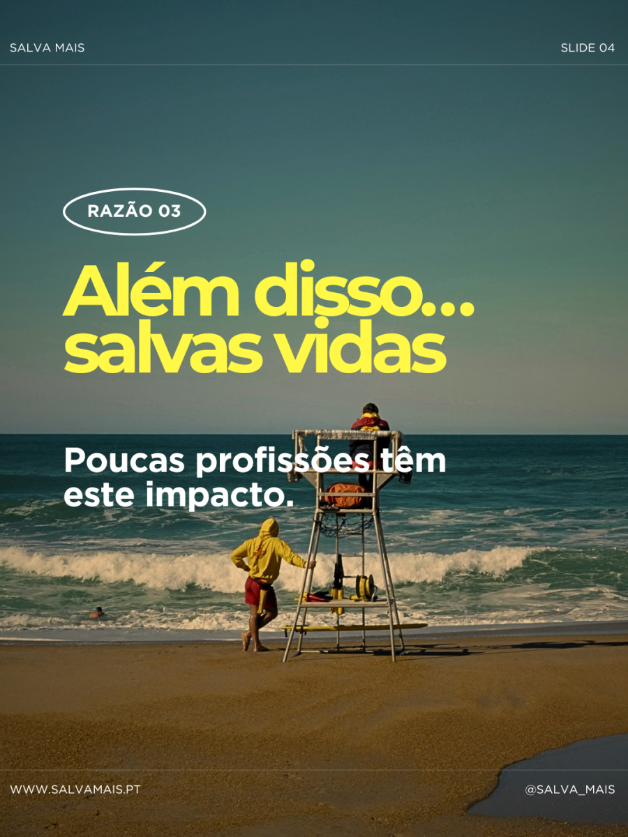 Porquê trabalhar como nadador-salvador?