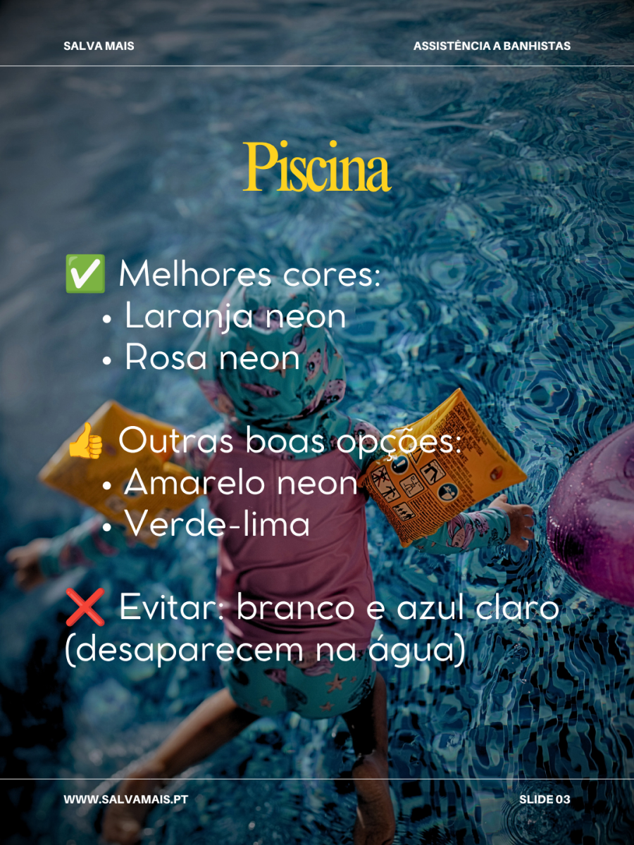 Cores de Fatos de Banho