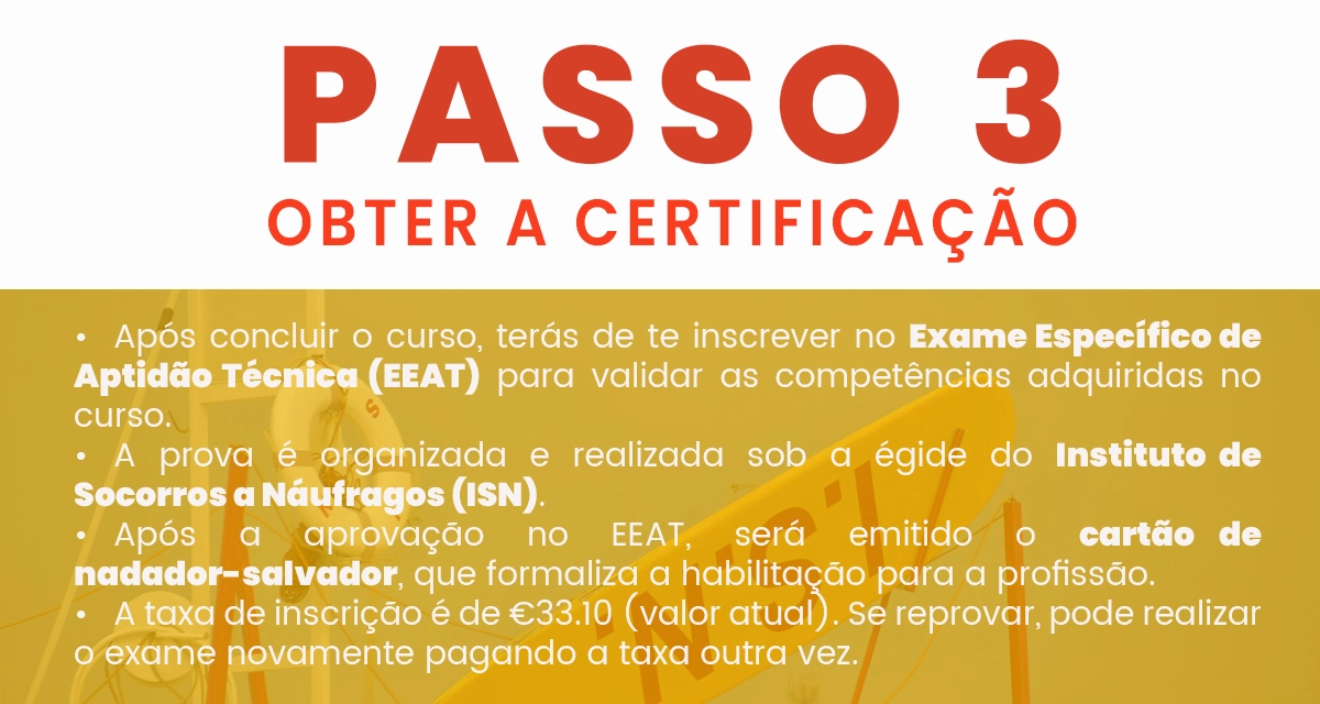 5 passos para te tornares nadador-salvador